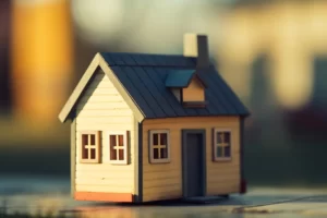 Fotografía de una casa de juguete, que simboliza la construcción y el mantenimiento de un sistema de TI como la construcción y cuidado de una casa.
